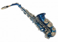 Saxofon Alto Cherrystone ALBASTRU ARGINTIU foto