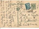 Carte postala- INTERBELICA-Carol al-II-lea 3.5 Lei, Circulata, Printata