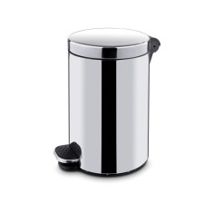 Cos de gunoi rotund cu pedala, inox, 20L, ?300x(H)440mm foto