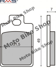 MBS Placute frana Storm/NRG/Hexagon/Skipper, Cod Produs: 225100260RM foto