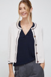 Cumpara ieftin PS Paul Smith cardigan din lana femei, culoarea alb, light