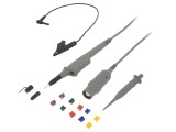 Sondă ST&Auml;UBLI ISOPROBE III 10:1 pentru osciloscop 0-500MHz, 1,2m, 10&divide;22pF gri