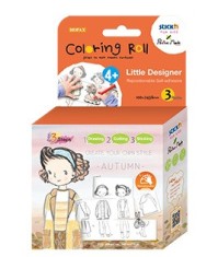 Cutie Creativa Cu Role Pentru Colorat, 3 Buc/set, Stick&amp;quot;n Little Designer - Toamna foto