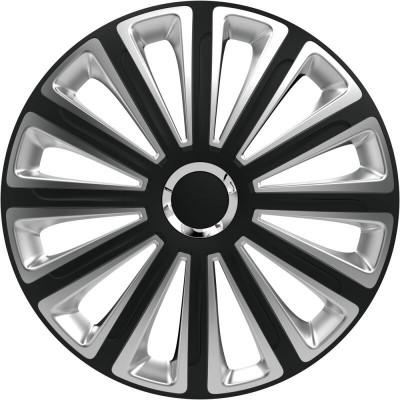 Set capace roti auto Cridem Trend RC 4buc - Negru/Argintiu - 15&amp;#039;&amp;#039; CRI1564RCBS foto