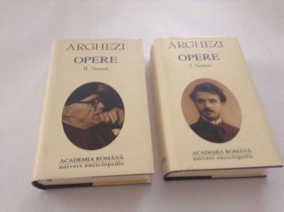 TUDOR ARGHEZI OPERE VOL POEZII VOL 1-2 RF10/3 foto