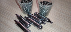 500 bile metalice 6 mm . 0.90 gr. + 5 capsule umarex - foto
