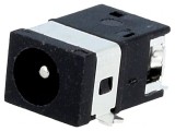 Conector Alimentare DC Tată 3,5/1,3mm SMT 1A 12VDC