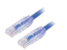 Patch cord TX6A 10Gig UTP Cat6a PVC 3m Albastru
