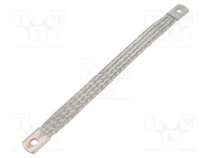 Trese bandă de &icirc;mpăm&acirc;ntare HELUKABEL 16mm2 &Oslash;1: 6,5mm &Oslash;2: 6,5mm L: 0,2m