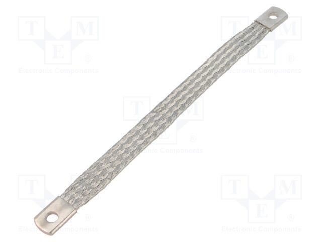 Trese bandă de &icirc;mpăm&acirc;ntare HELUKABEL 16mm2 &Oslash;1: 6,5mm &Oslash;2: 6,5mm L: 0,2m