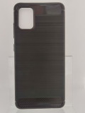 Husa Matte TPU Samsung Galaxy A51., Negru
