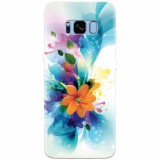 Husa silicon pentru Samsung S8 Plus, Flower 011