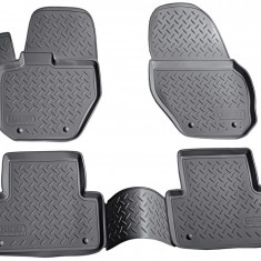 Set de 4 covorase cauciuc 3D stil tavita premium pentru Volvo XC60 2008-2017