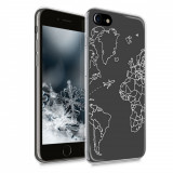 Husa pentru Apple iPhone 8 / iPhone 7 / iPhone SE 2, Silicon, Silver, 51618.09, Argintiu, Carcasa