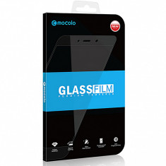 Folie Protectie Ecran Mocolo pentru Samsung Galaxy A51 A515, Sticla securizata, Full Face, Full Glue, 0.33mm, 9H, 5D, Neagra