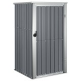 Cumpara ieftin Sopron de gradina, gri, 88x89x161 cm, otel galvanizat