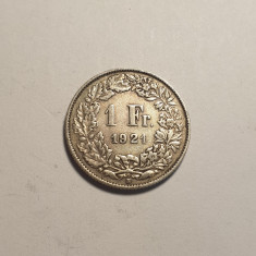 Elvetia 1 Franc 1921