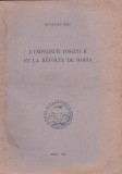 1428SPN L&rsquo;empereur Joseph II et la r&eacute;volte de Horia par Octavian Beu, 1944, Sibiu