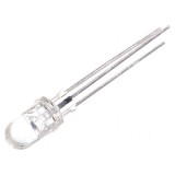 Fototranzistor 5mm cu &lambda;p max 850nm, 70V, unghi de 30&deg; și lentilă transparentă