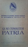 Carte "Sa ne cunoastem patria!"