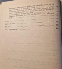 Romania si organizarea postbelica a lumii 1945 1947 Valeriu F. Dobrinescu
