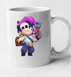Cana alba personalizata Brawl Star - Penny, INOVATIX&reg;. 330 ml, Oem