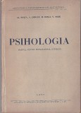 C8481N Psihologia, manual pentru &icirc;nvățăm&acirc;ntul superior de Al Roșca, A Chircev, M Roșca și V Mare, 1957