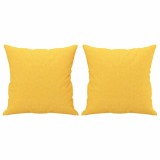 Cumpara ieftin Perne decorative, 2 buc., galben deschis, 40x40 cm