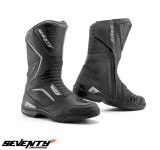 Cumpara ieftin Ghete (cizme) pentru scuter - motocicleta Touring Unisex Seventy model SD-BT2 culoare: negru Negru 37