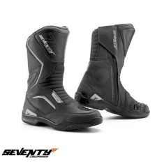 Ghete (cizme) pentru scuter - motocicleta Touring Unisex Seventy model SD-BT2 culoare: negru Negru 48