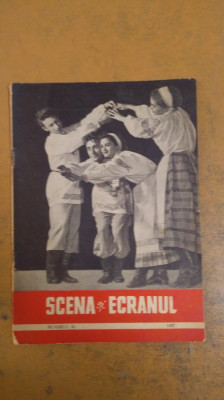 Revista Scena și Ecranul, Nr. 16, 1957 foto