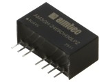 Convertor DC/DC AIMTEC 3W 9-36V intrare 5V/-5V ieșire SIP8