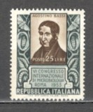 Italia.1953 Congres international de microbiologie Roma MI.513