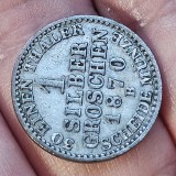 Germania , 1 GROSCHEN 1870 B argint