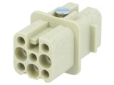 Conector HDC Inserturi Contact Mamă 8+7 PE Han D