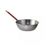 Tigaie paella cu maner, din otel lustruit, 30 cm Handy KitchenServ, Perfect Home