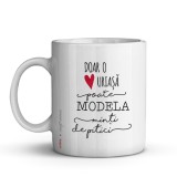 Cana alba personalizata educatoare si invatatoare, INOVATIX&reg;. 330ml