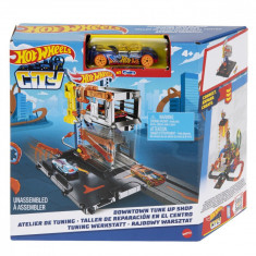 Set de joaca Hot Wheels City, Tune Up Shop, HDR25