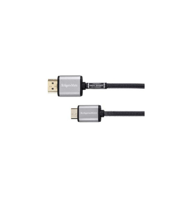 Cablu 2.0 HDMI la mini HDMI 1.8m Profesional Kruger&amp;Matz