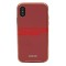Toc TPU &amp; Glass Luxury Apple iPhone XR Red