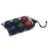 VidaXL Set mingi de bocce 8 piese geantă de transport lemn masiv pin