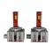 Set 2 x Becuri auto LED D1S, 120W/set, 6500K, 9/32V, canbus
