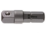Adaptor Hexagonal 25mm 1/4&quot;