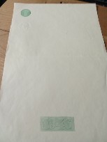 Act cu postila foaie 240 lei 1946