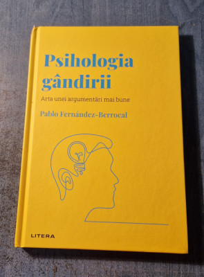 Psihologia gandirii Pablo Fernandez Berrocal foto