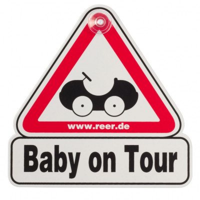 Semn de masina Baby on Tour REER 80210 Children SafetyCare foto