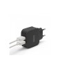 Incarcator alimentator retea la 2x USB 2.1A negru Delight