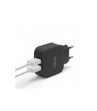Incarcator alimentator retea la 2x USB 2.1A negru Delight