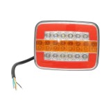 Lampa stop LED universala dreptunghiulara 12V/24V 125x95x35 mm Breckner