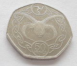 361. Moneda Insula Man 50 pence 2020, Europa